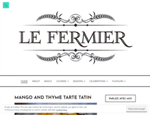 Tablet Screenshot of le-fermier.com
